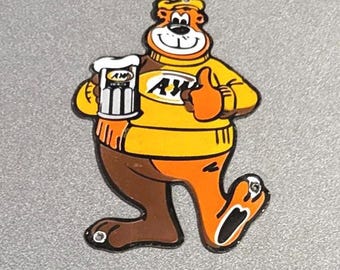 VTG A&W ルートビア テディベア「ルーティ」 フェルト口足 13インチ