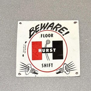 HURST ハースト 看板 プレート Hurst Shifter Signs - Etsy