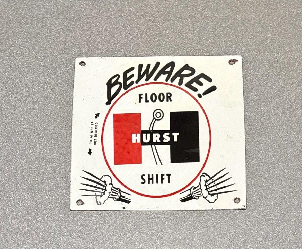 Hurst Shifter Signs - Etsy