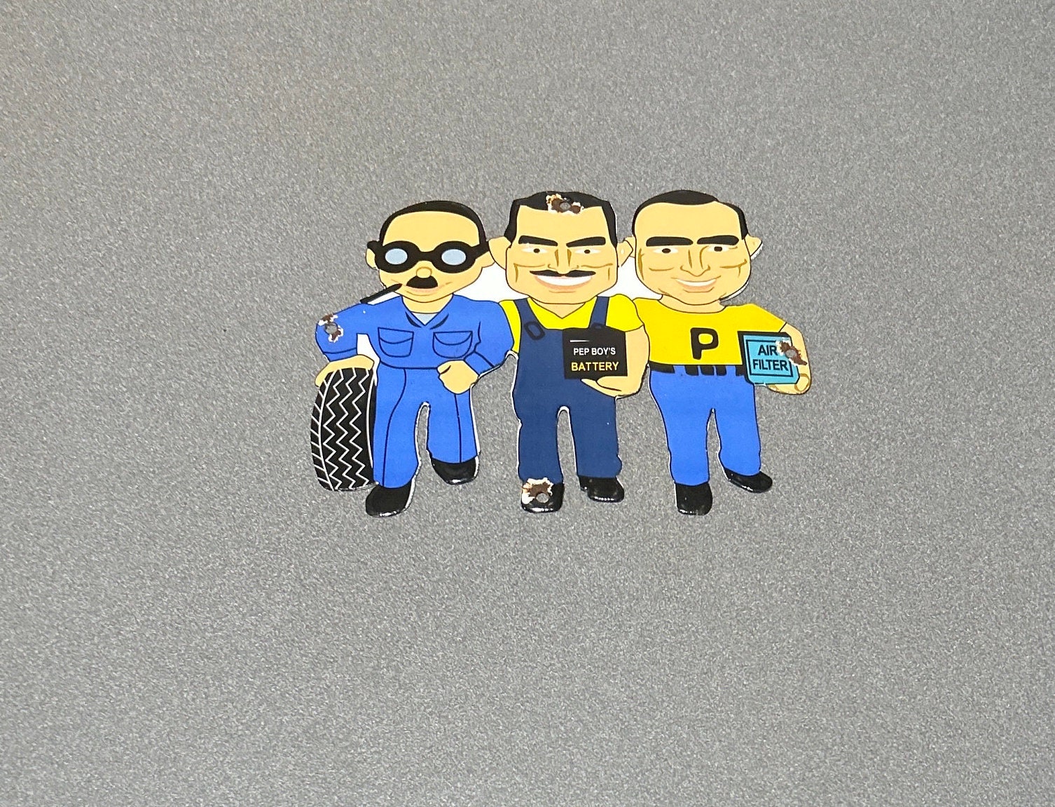 VINTAGE PEP BOYS Porcelain Sign Gas Oil Etsy