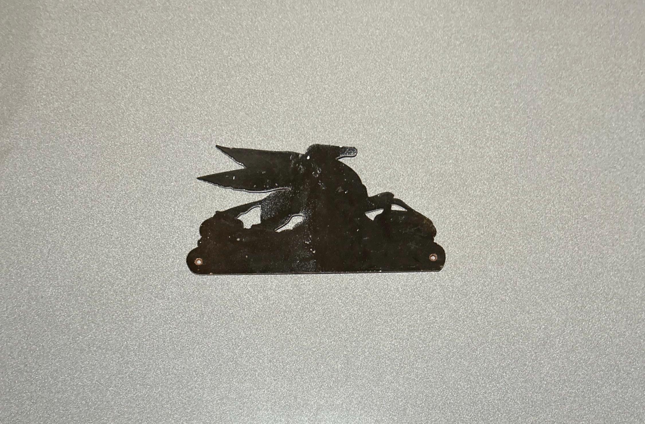 VINTAGE 12” MOBIL PEGASUS Gargoyle Porcelain Sign Car Oil Gas Truck ...