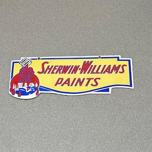 Vintage Sherwin Williams Sign - Etsy