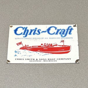 Vintage Chris Craft Algonac, Michigan STRE Rectangle Sticker Vintage Chris Craft Algonac, Michigan STRE Rectangle Sticker