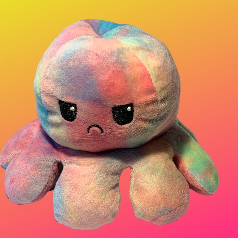 reversible plush doll