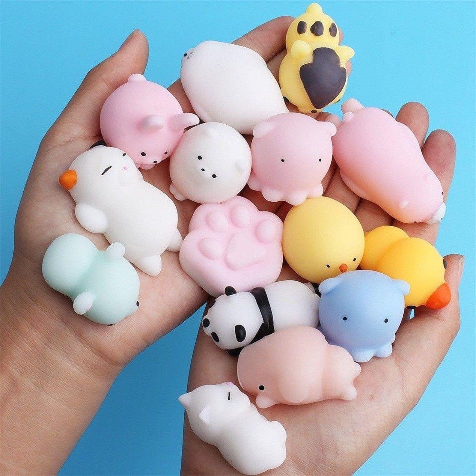 Mochi Squishies 5 Pack Fast And Free Delivery Uk Stock Etsy