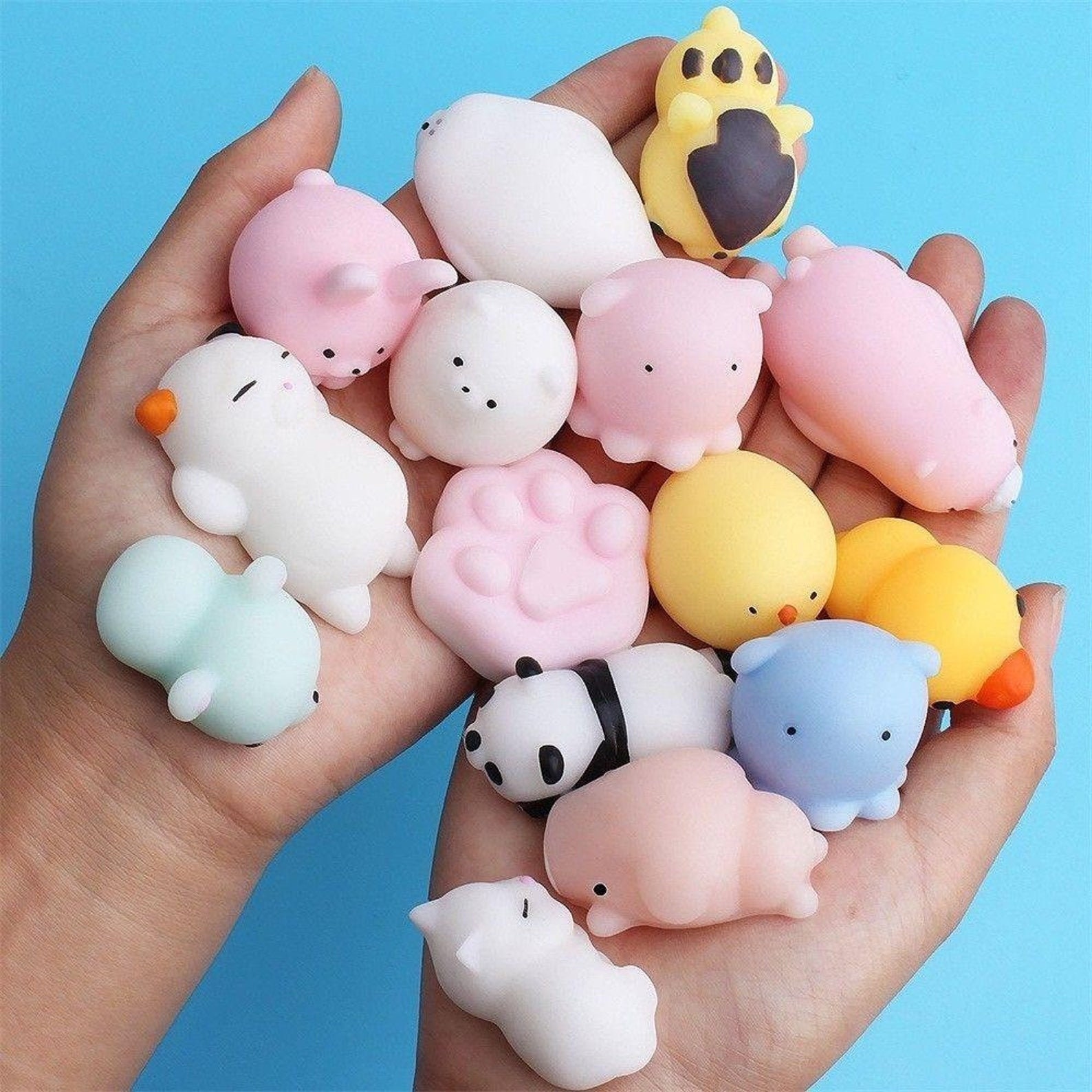 Mochi squishies 5 pack fast & free delivery : UK stock | Etsy