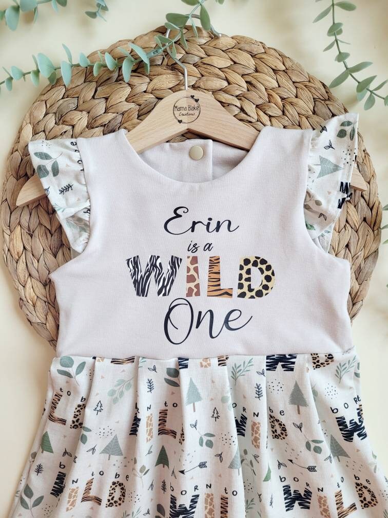 Two wild birthday outfit store