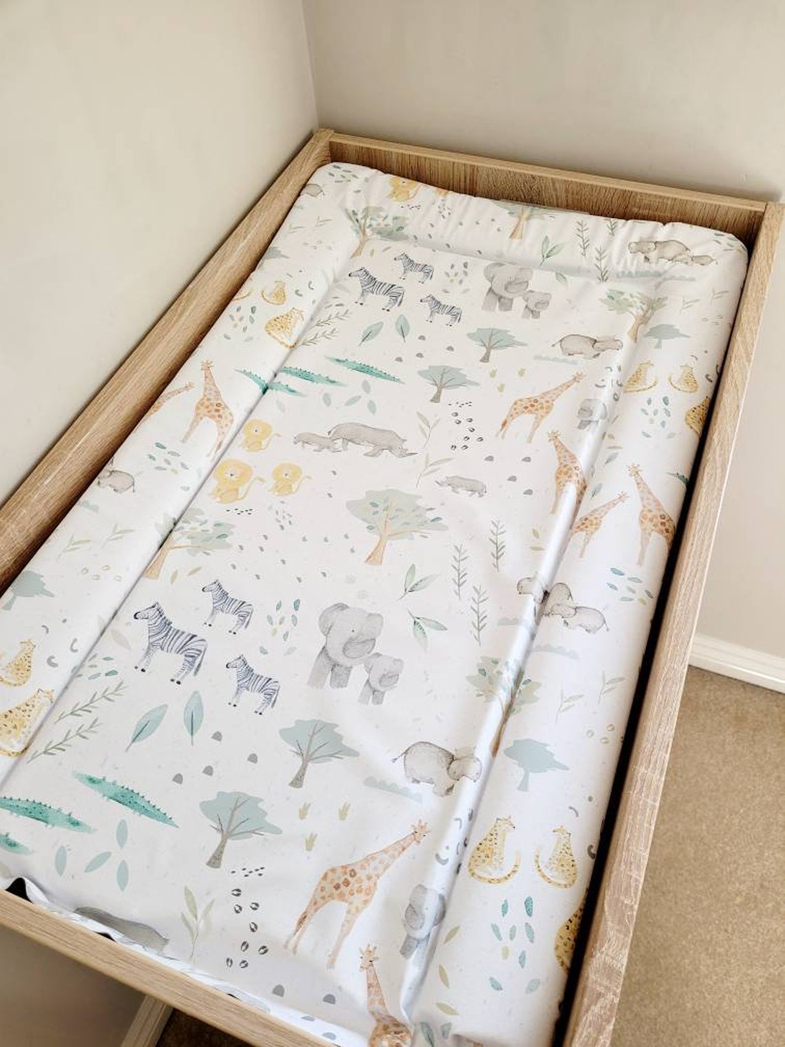 Safari Changing Mat Wild Baby Changing Pad Boys Girls Etsy UK