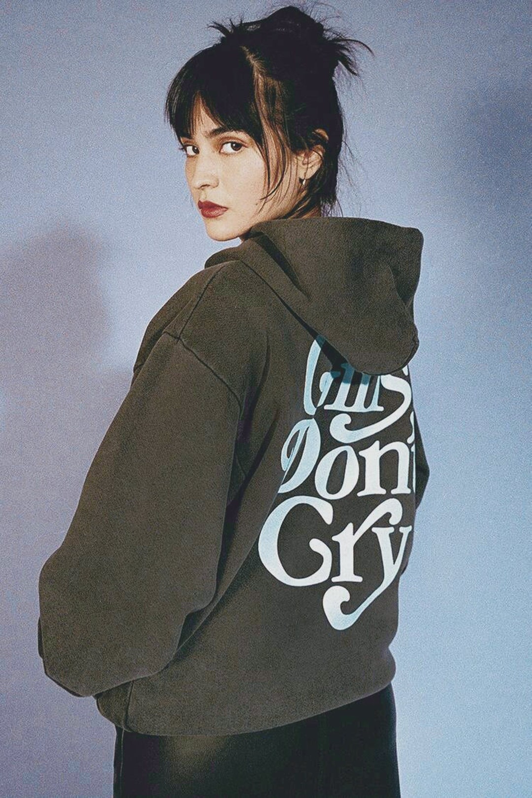 Girls Don´t Cry Logo Hoodie Black 伊勢丹 - トップス