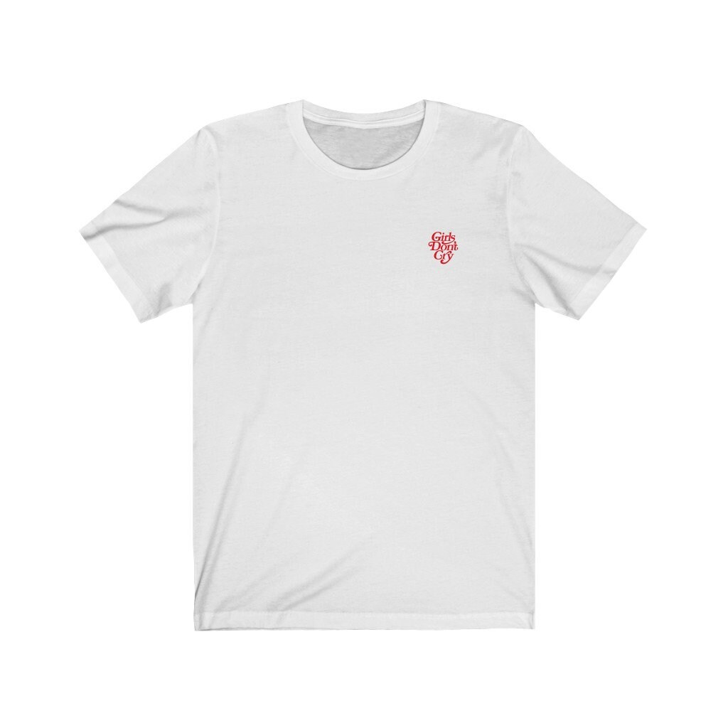 Girls Don't Cry T-shirt Unisex Shirt White Red Dark - Etsy