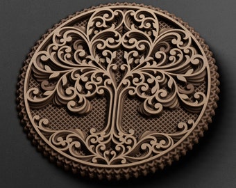 Download Mandala Tree Svg Etsy