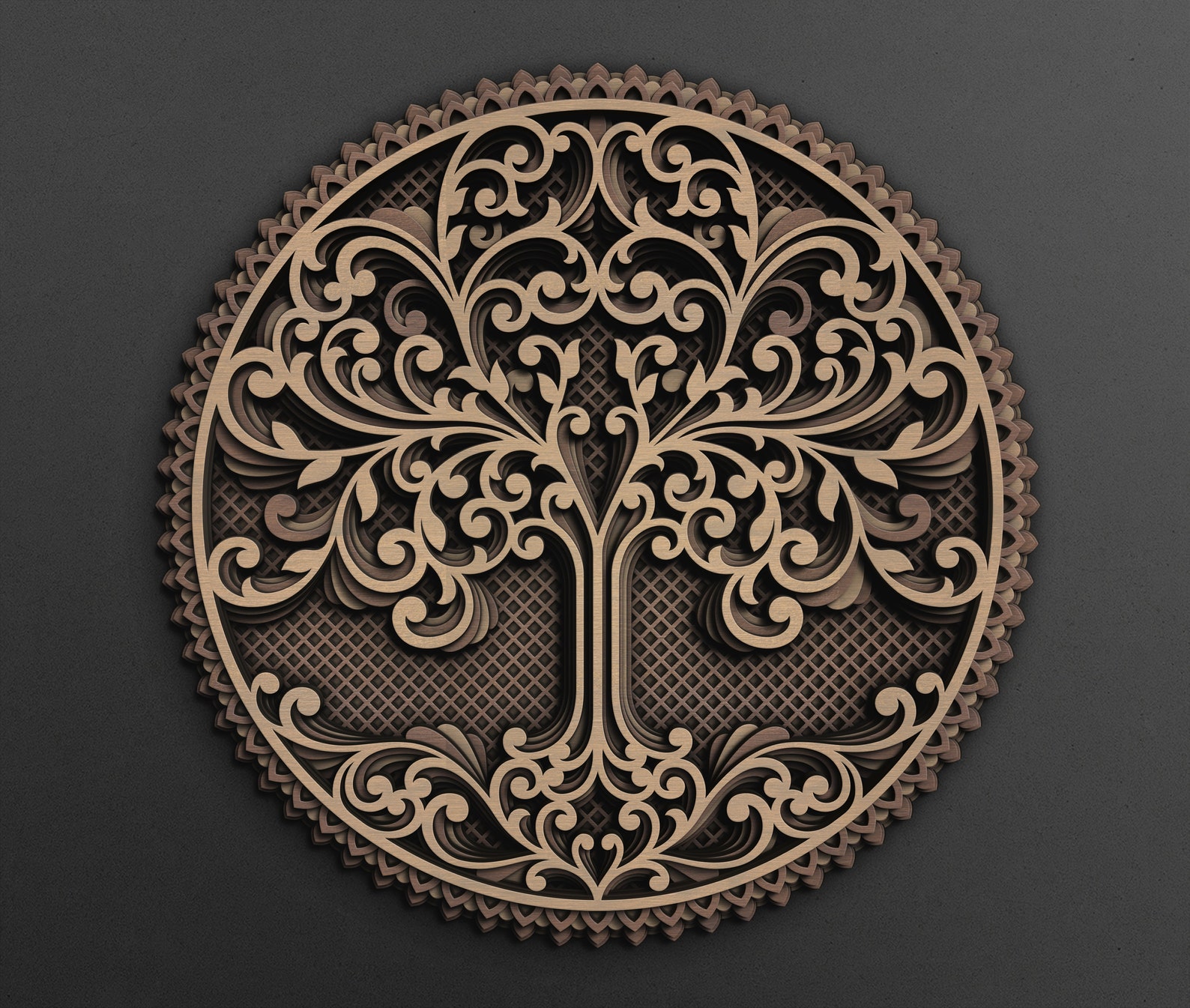 Free Free 308 Tree Of Life Mandala Cricut SVG PNG EPS DXF File