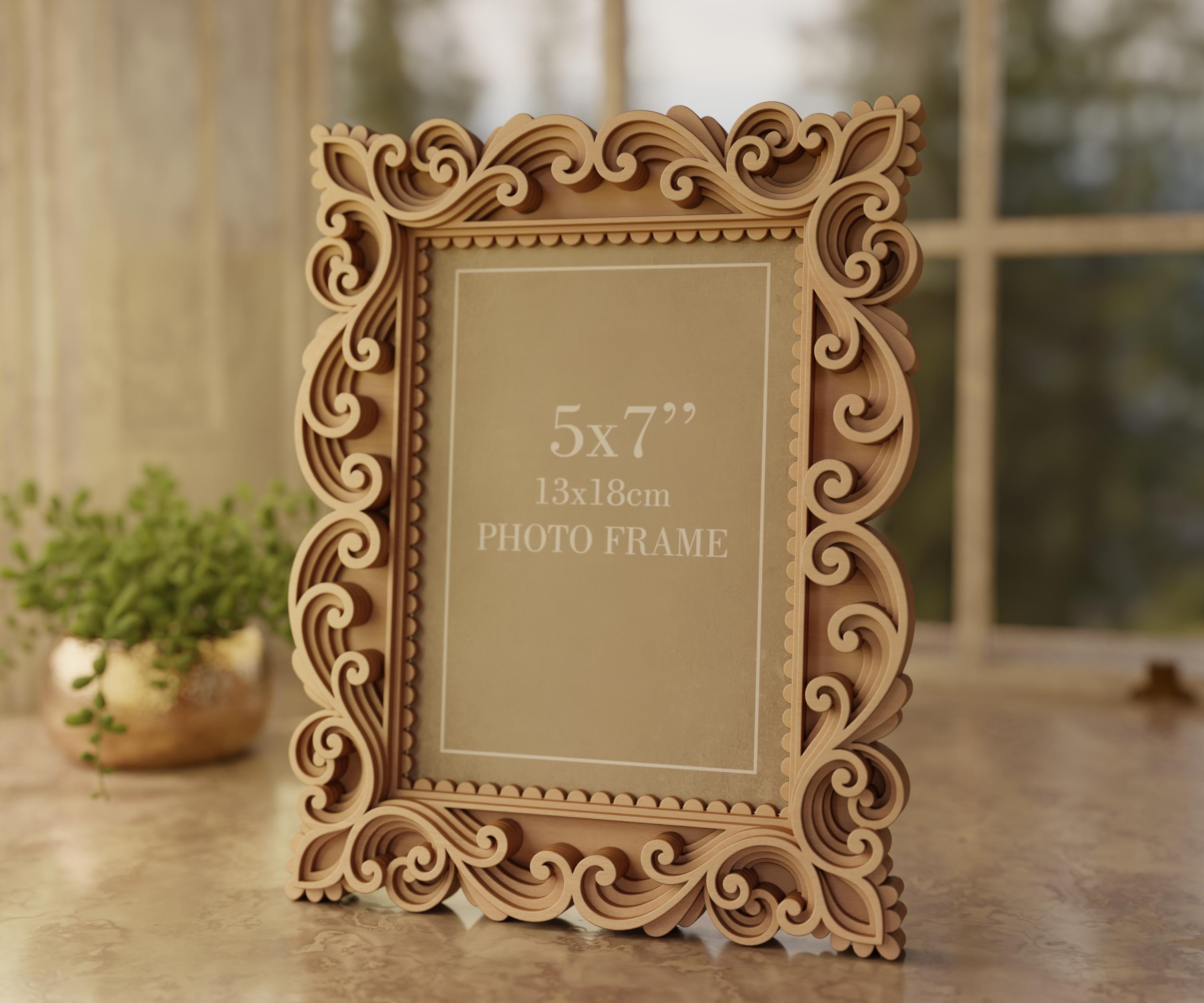 Ornate Digital Frame - Etsy