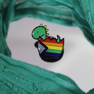 Allysaurus - Ally Pin Badge for LGBTQ+