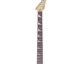 Electric Guitar Neck 24 Fret Rosewood Fretboard, Maple