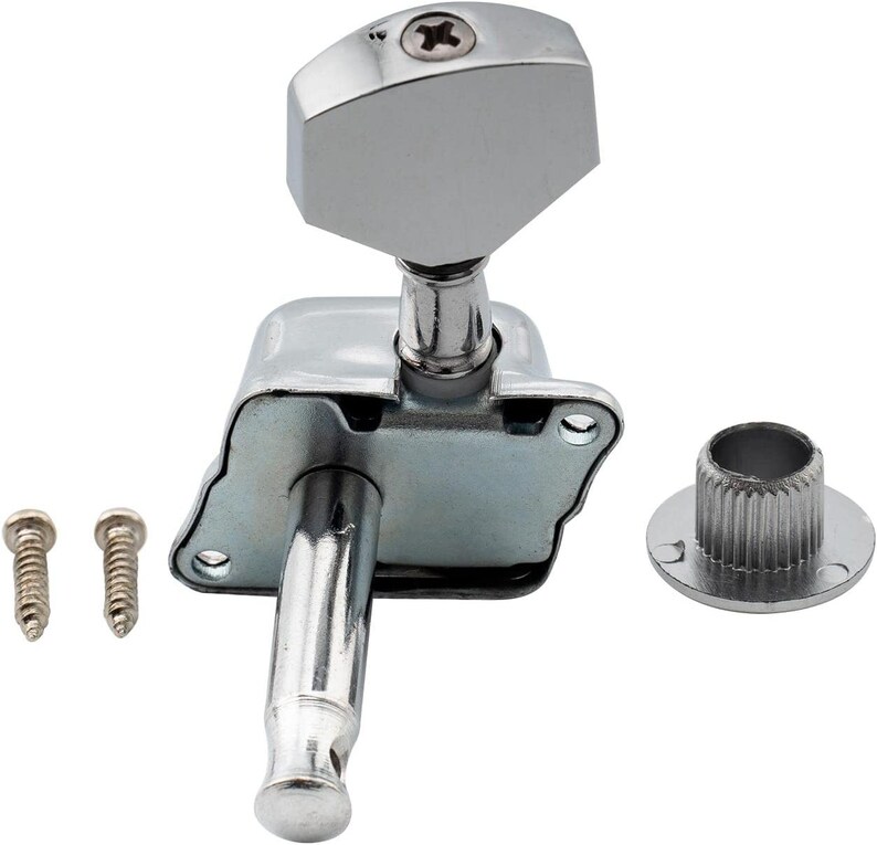 6 Inline Semi Sealed Electric Guitar Machine Heads 6R Tuning Pegs Keys