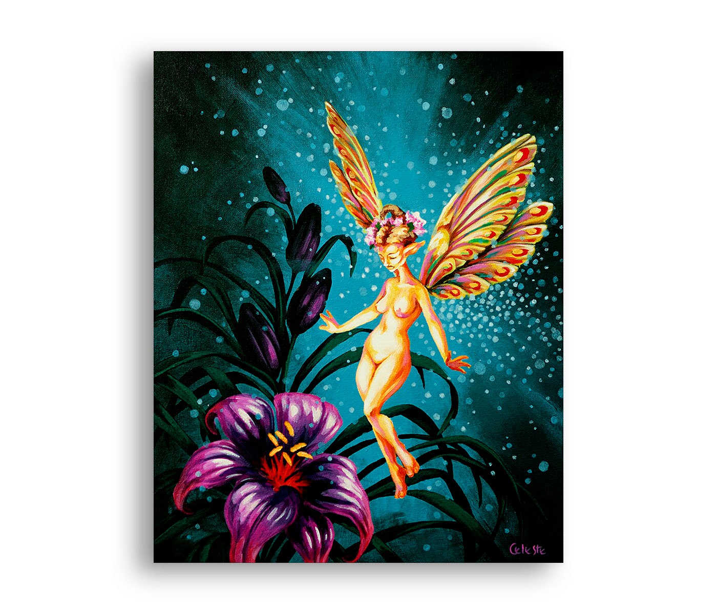 Pixie Dust art print 8x10 inches Etsy
