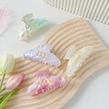 Personalized Hair Clip/ Game Day Hair Accessory/ Custom Hair Claw/ Personalized Hair Claw/ Bridesmaid Gift/ Gift for Her/ Wedding Bride Gift