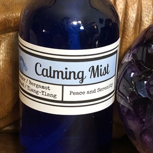Aromatherapy Energetic Mist - made with organic essential oils