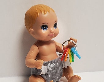Key Ring Toy for 3 Inch Doll (3D Printed)