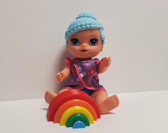 Stacking Rainbow Toy for 8 Inch Doll (3D Printed)