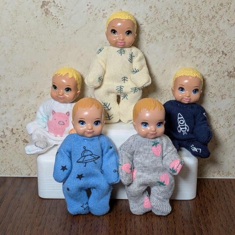Sleepers 3 Inch Baby Dolls - Etsy