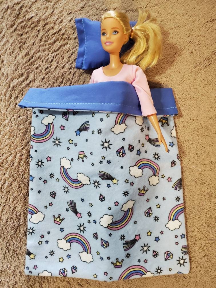 Barbie Rainbow Blanket Luxury 3 piece Set Etsy