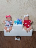 Headband for 2.5 inch Silicone dolls (3D Printed)