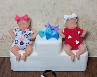 Headband for 2.5 inch Silicone dolls (3D Printed)