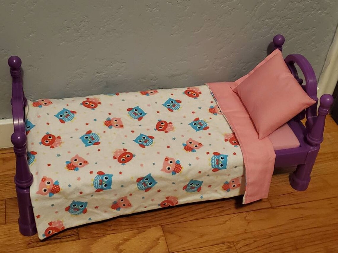 American Girl Doll Blanket Set Etsy