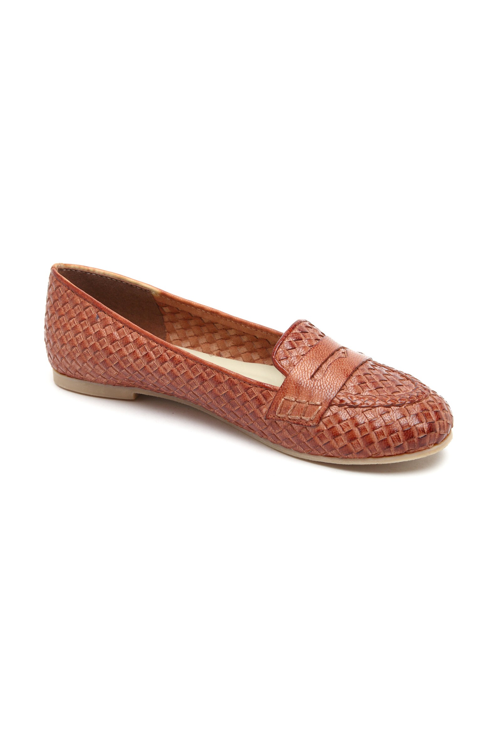 woven ballerinas