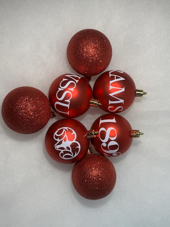 Winston Salem State University Christmas Ornaments