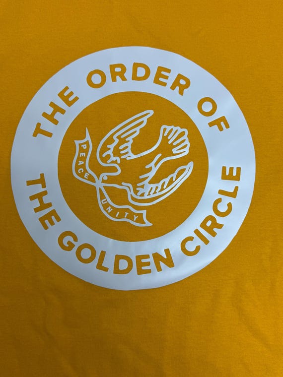 ORDER of the GOLDEN CIRCLE - Gold T-Shirt