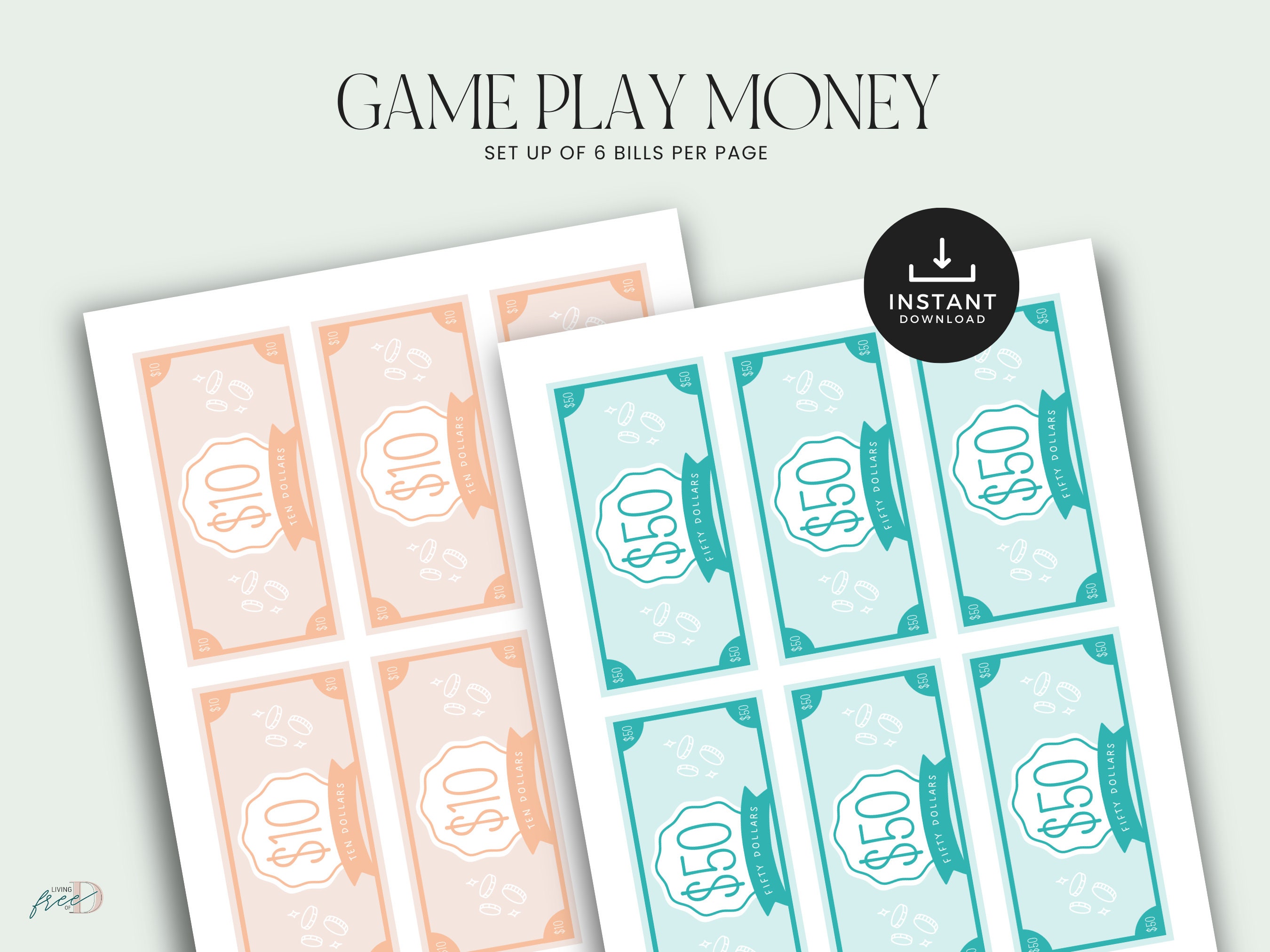 Game of Life Money, Money Games for Kids & Teens, Budgeting Game