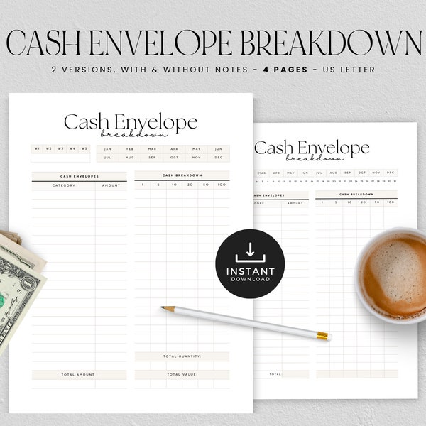 Cash Count Sheet Excel Etsy Cash Count Sheet Excel Etsy