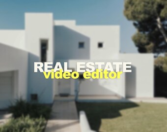 Real Estate Video Editing/Reels Editing/TikTok Editing\
