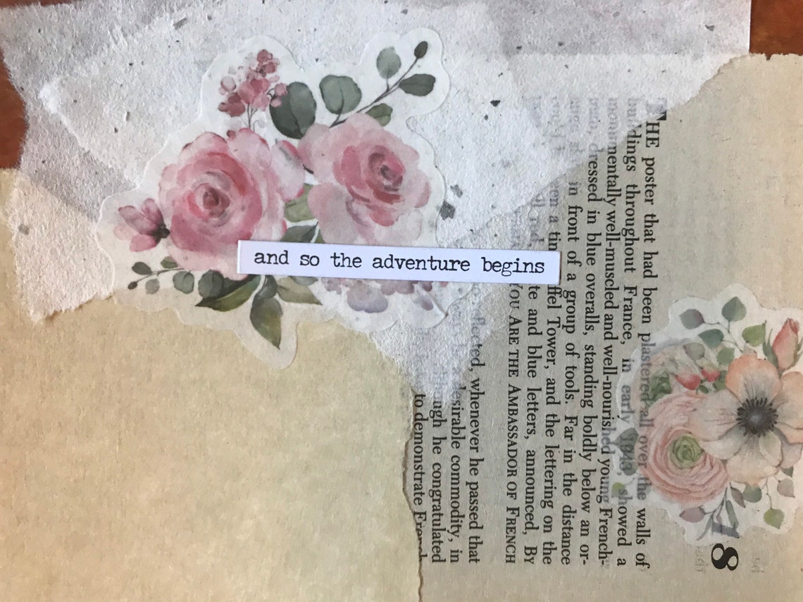 Cottagecore Soft Aesthetic Stationery Set Unique Kit with Etsy