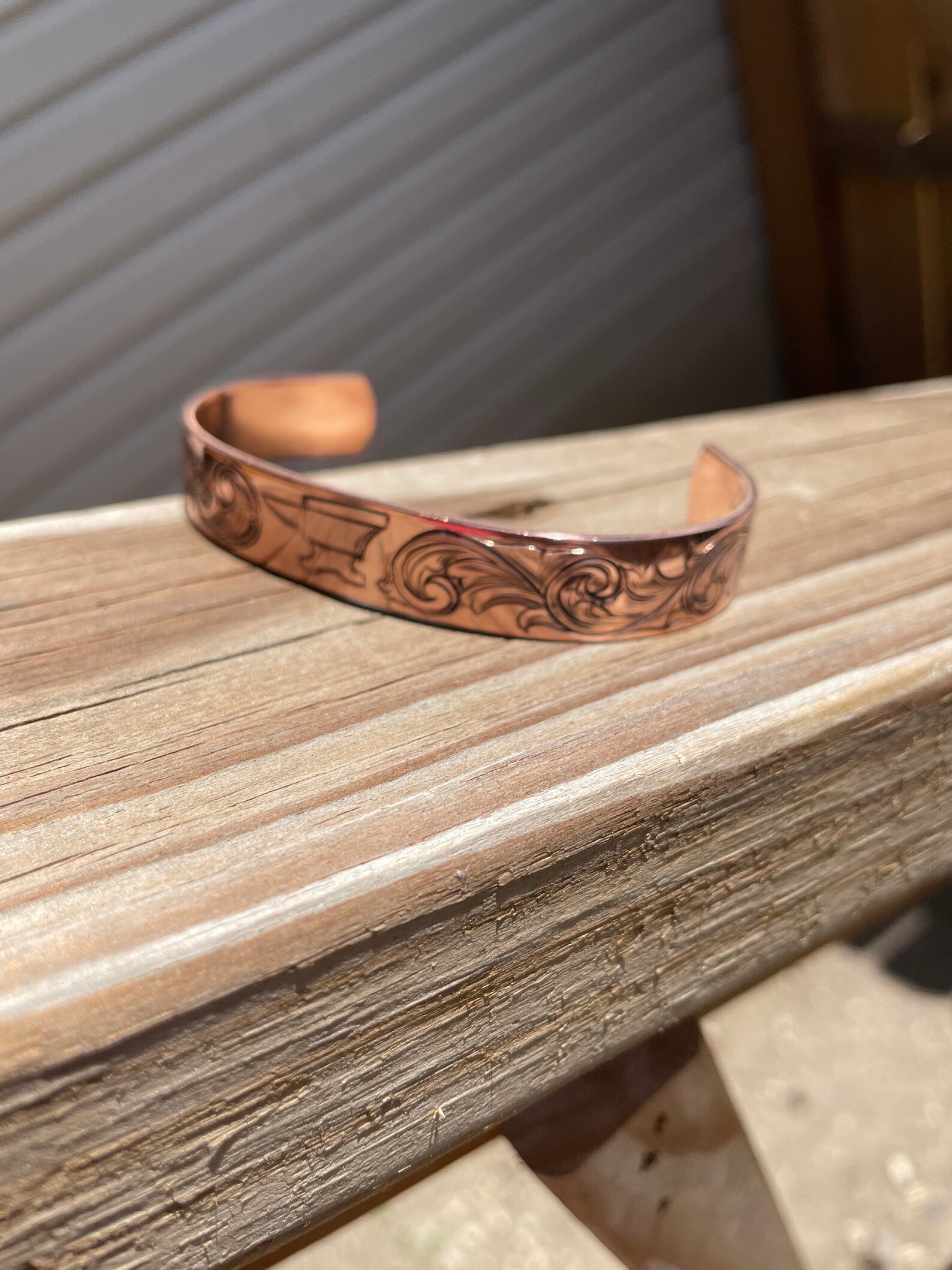 Fully Custom 1/2 inch Copper Band Etsy