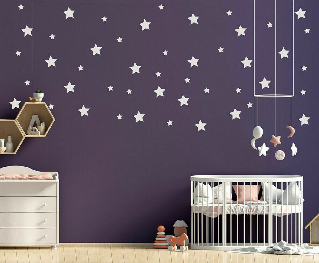 Vinyl Wall Art Stickers Bedroom Star Home Décor DIY Baby Kids Boy Girls ...