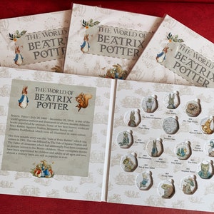 Brand new 2016-2020 Beatrix Potter 50p Fifty pence Coin Album folder collecting
