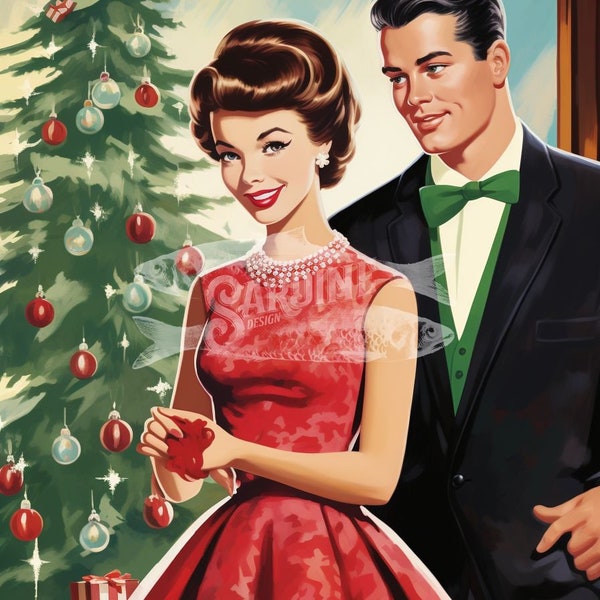 Sixties Christmas Images