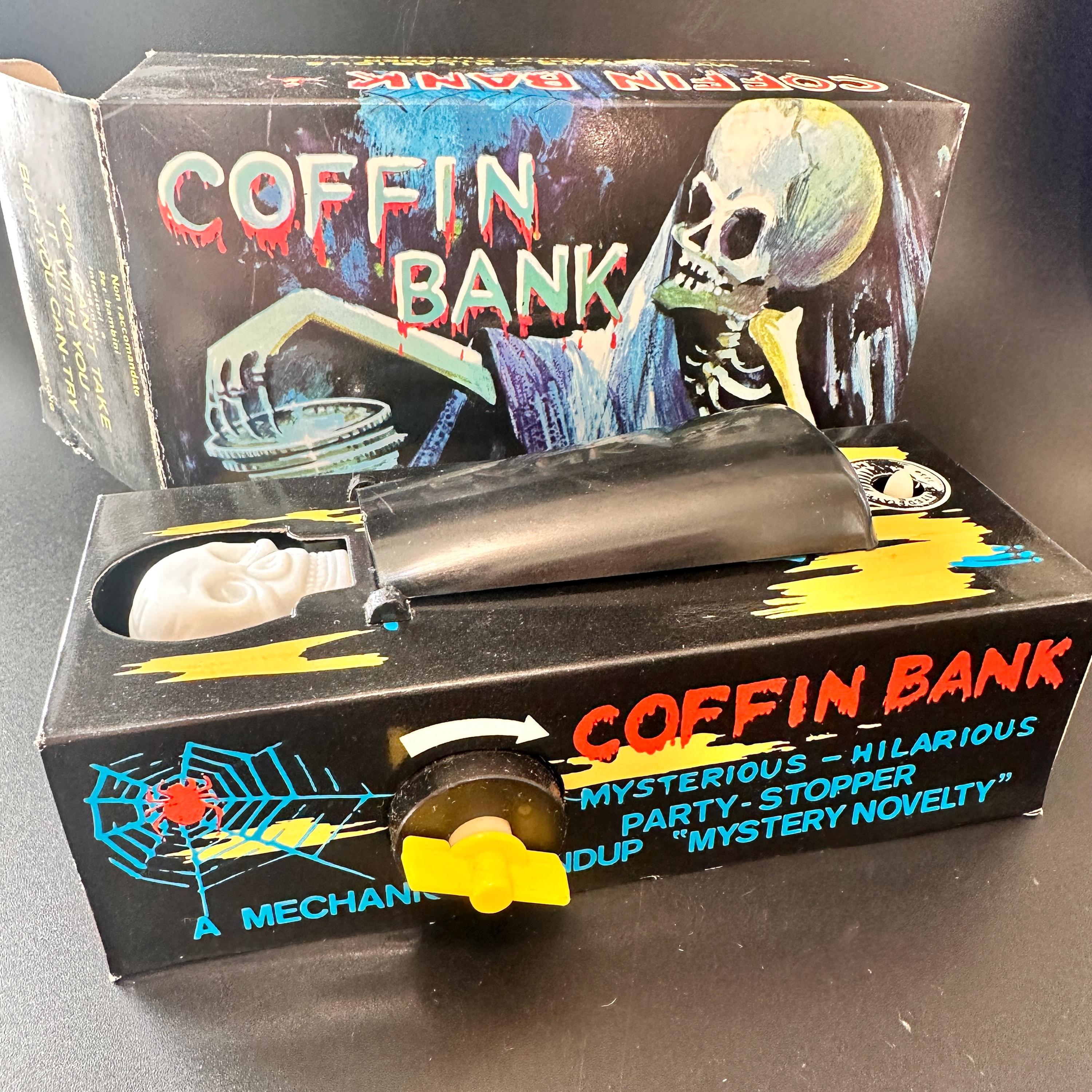Skeleton Coffin Bank - Etsy