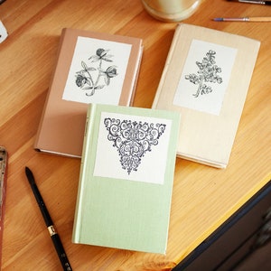 pocket handbound watercolor journals
