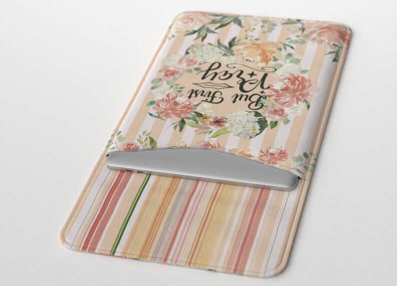 But First Pray iPad 12.9 2020 Sleeve Pink Lines Mac Book 13 Sleeve Galaxy Tab S5e Bag Eco Leather Case Bible Quotes 14 inch iPad 11 2019