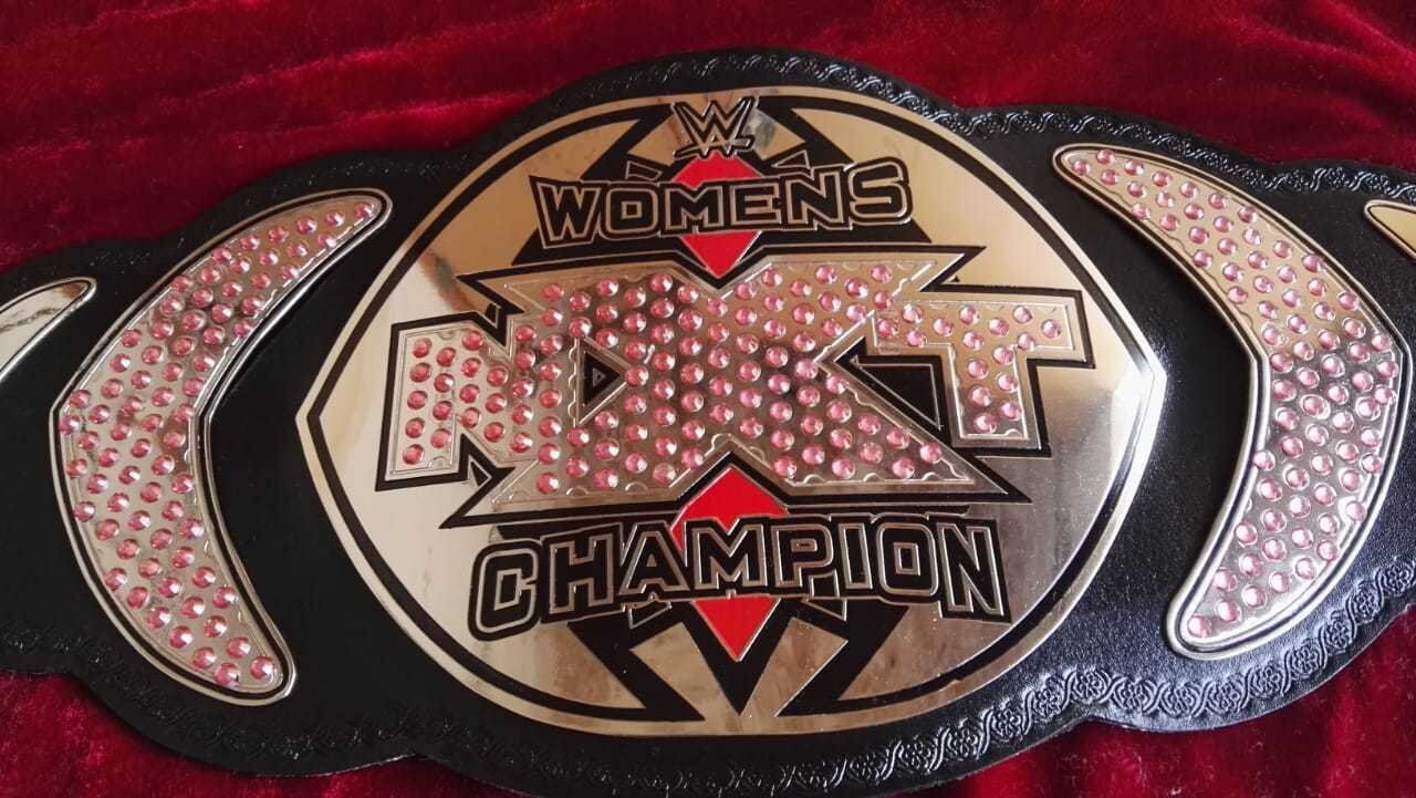 Nxt Women Wrestling Championship Leather Belt Adult Size Etsy