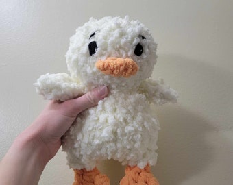 Crochet duck pattern, crochet duck, mini duck plush, plush duck pattern, crochet duck plush, crochet duck stuffie, baby duck pattern