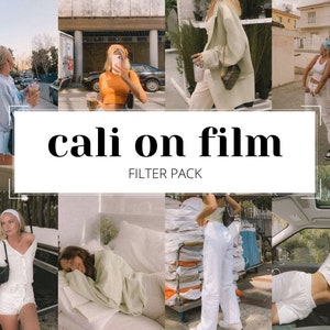 Cali on Film Premium Presets, 3 filtry do Lightroom Mobile & Desktop / Filtersbyg