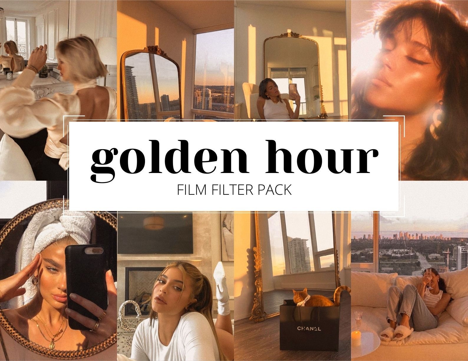 Golden Hour Film Filter Pack 3 Premium Presets for Lightroom Etsy UK