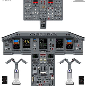 Embraer ERJ 170/175/190/195 Póster de cabina
