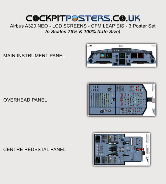 Airbus A320 NEO Cockpit Poster Finland, 60% OFF